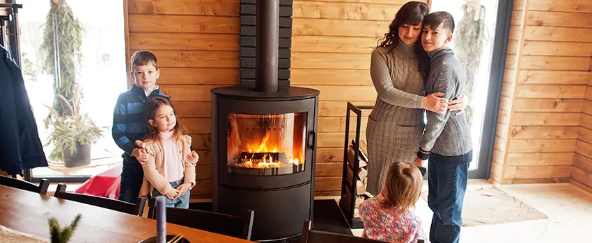 Morso Cast Iron Fireplace Insert Installation in Truckee, California